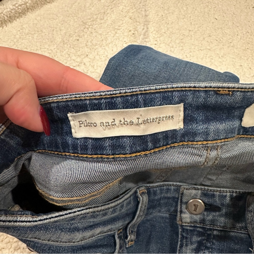 anthropologie pilcro and the letterpress parallel jeans size 28 - Picture 3 of 6
